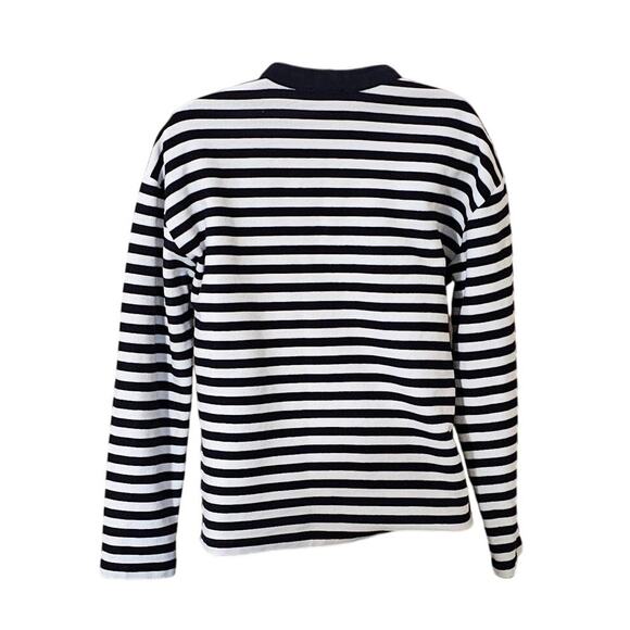 Armor Lux XSmall Blue and White Striped Long Sleeve Top - Picture 2 of 7